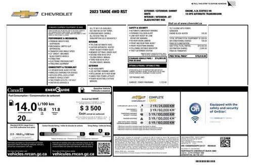 2023 Chevrolet Tahoe RST