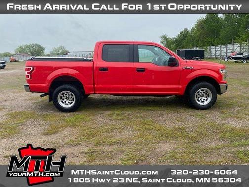 Race Red 2018 Ford F-150 XLT