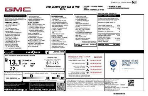 2021 GMC Canyon Elevation
