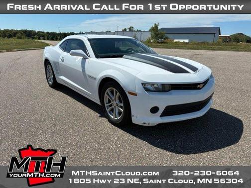 Summit White 2014 Chevrolet Camaro 1LS