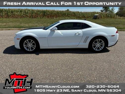 Summit White 2014 Chevrolet Camaro 1LS