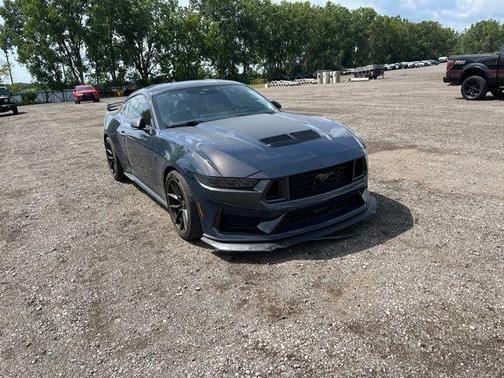 Blue 2024 Ford Mustang Dark Horse