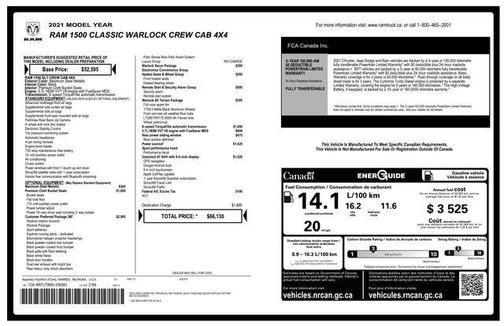 2021 RAM 1500 Classic SLT