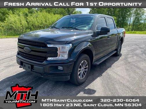 Shadow Black 2018 Ford F-150 Lariat