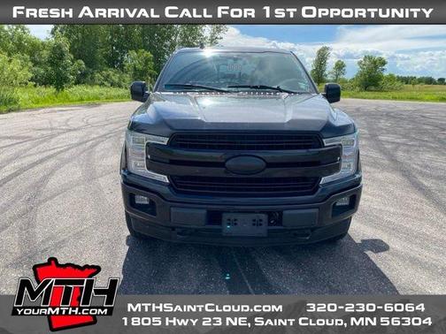Shadow Black 2018 Ford F-150 Lariat
