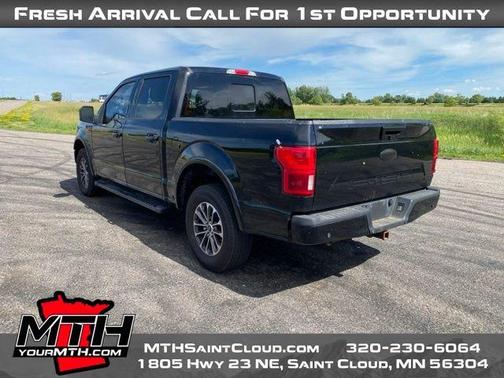 Shadow Black 2018 Ford F-150 Lariat