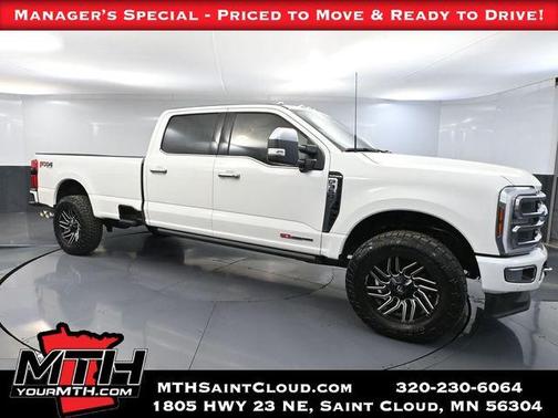 Star White 2024 Ford F-350 Platinum