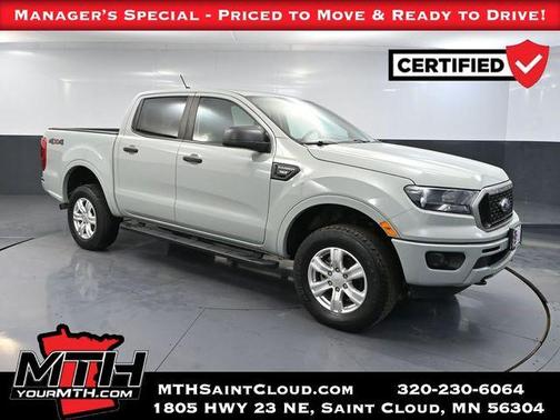 Cactus Green / Gray 2022 Ford Ranger XLT