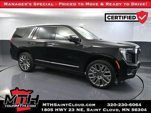 Onyx Black 2025 GMC Yukon Denali Ultimate