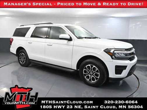 Oxford White 2024 Ford Expedition Max XLT