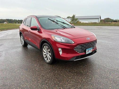 Rapid Red Metallic Tinted Clearcoat 2021 Ford Escape Titanium