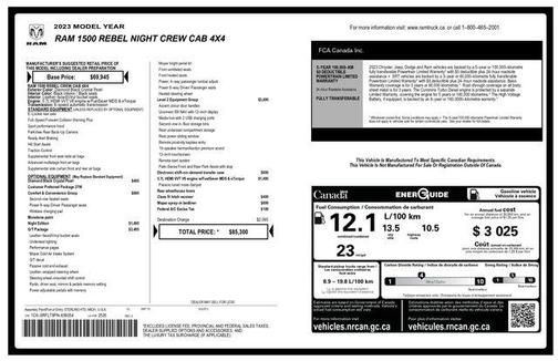 2023 RAM 1500 Rebel