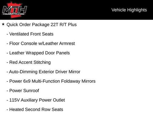 DB Black Clearcoat 2024 Dodge Durango R/T