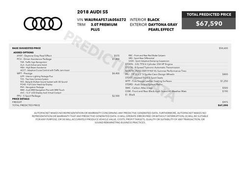 2018 Audi S5 3.0T Prestige