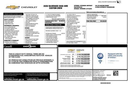2020 Chevrolet Silverado 2500 Custom