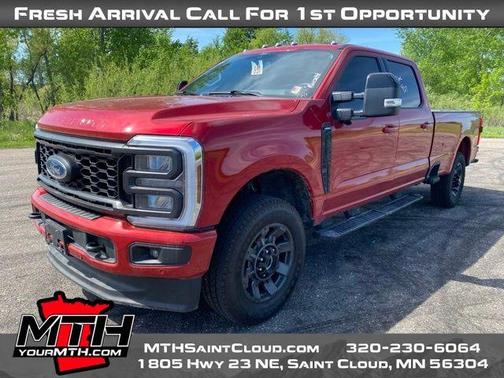 Rapid Red Metallic Tinted Clearcoat 2024 Ford F-250 Lariat
