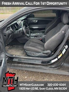 Shadow Black 2022 Ford Mustang EcoBoost