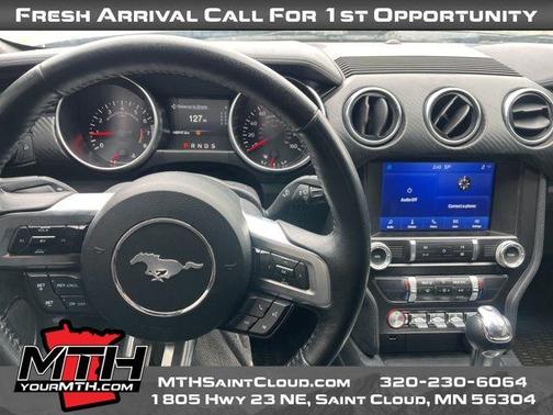 Shadow Black 2022 Ford Mustang EcoBoost