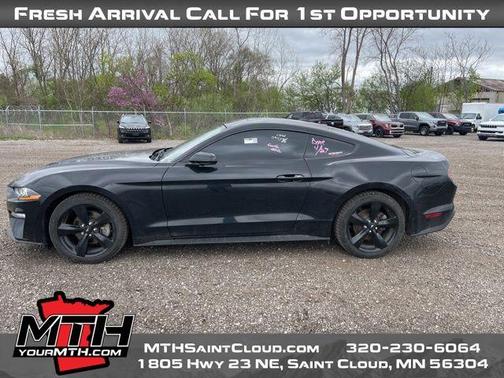 Shadow Black 2022 Ford Mustang EcoBoost