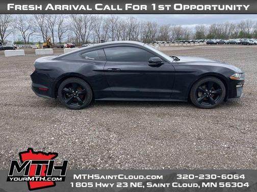 Shadow Black 2022 Ford Mustang EcoBoost