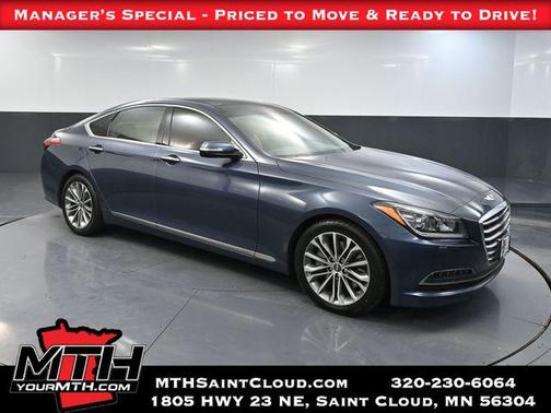 Montecito Blue 2015 Hyundai Genesis 3.8