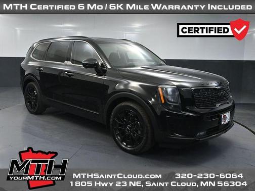 Ebony Black 2022 Kia Telluride SX