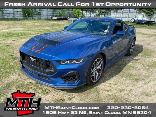Atlas Blue Metallic 2024 Ford Mustang GT