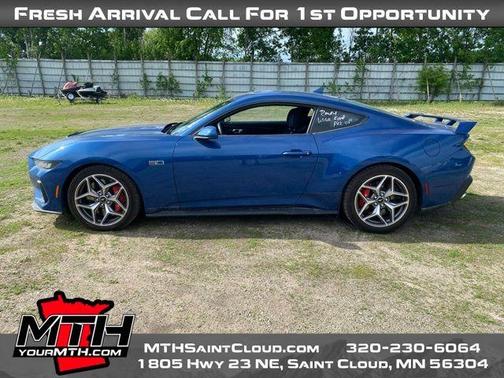 Atlas Blue Metallic 2024 Ford Mustang GT