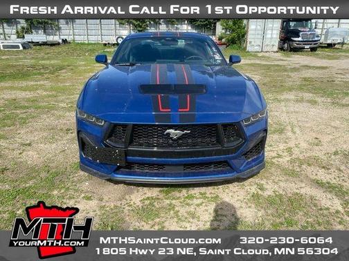 Atlas Blue Metallic 2024 Ford Mustang GT