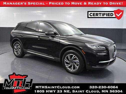 Infinite Black Metallic 2024 Lincoln Corsair Premiere