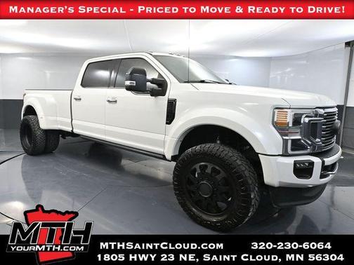 Star White 2020 Ford F-450 Platinum