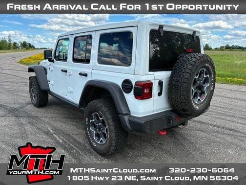 Bright White Clearcoat 2022 Jeep Wrangler Unlimited Rubicon
