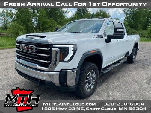 Summit White 2024 GMC Sierra 3500 SLE