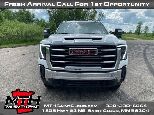Summit White 2024 GMC Sierra 3500 SLE