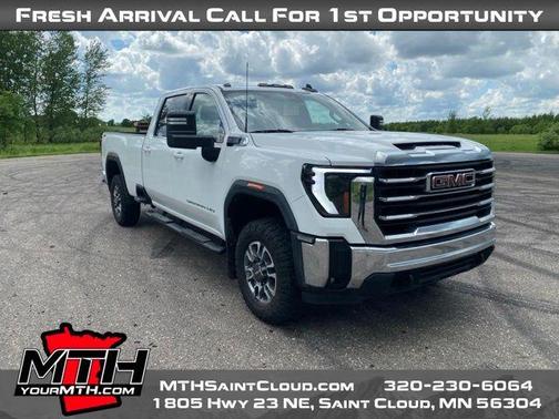 Summit White 2024 GMC Sierra 3500 SLE