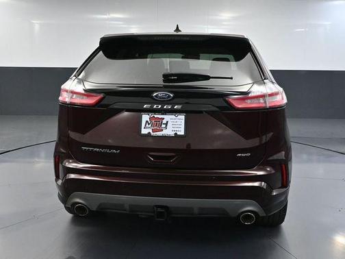 Burgundy Velvet Metallic Tinted Clearcoat 2021 Ford Edge Titanium
