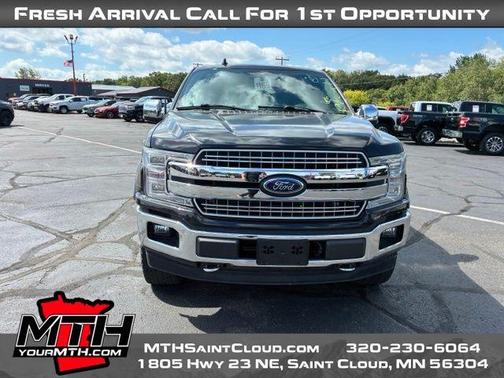 Agate Black Metallic 2020 Ford F-150 Lariat
