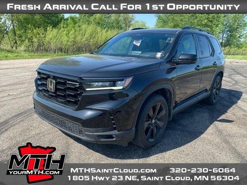 Crystal Black Pearl 2023 Honda Pilot Elite