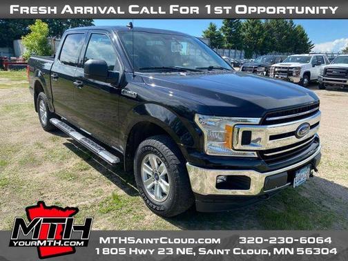 Agate Black Metallic 2019 Ford F-150 XLT