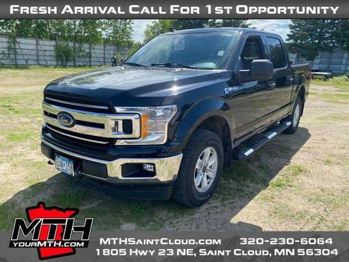 Agate Black Metallic 2019 Ford F-150 XLT
