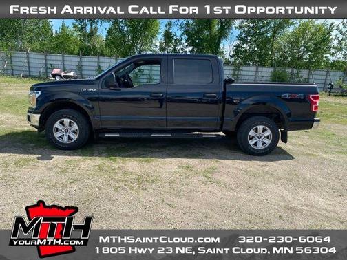 Agate Black Metallic 2019 Ford F-150 XLT