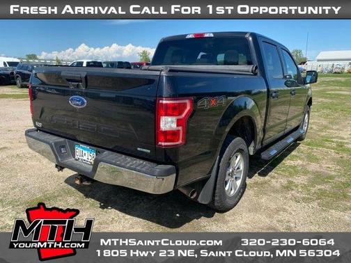 Agate Black Metallic 2019 Ford F-150 XLT