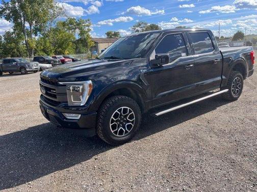 Agate Black Metallic 2022 Ford F-150 Lariat