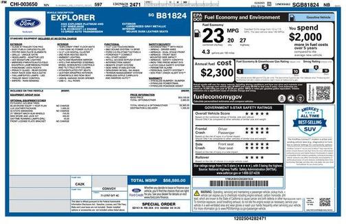 2025 Ford Explorer Platinum