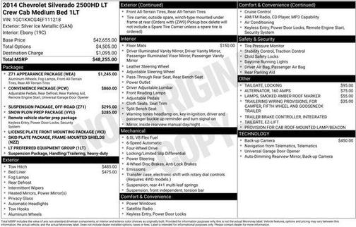 2014 Chevrolet Silverado 2500 LT