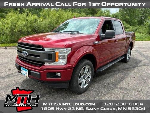 Ruby Red Metallic Tinted Clearcoat 2018 Ford F-150 XLT