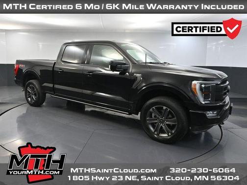Agate Black Metallic 2023 Ford F-150 Lariat