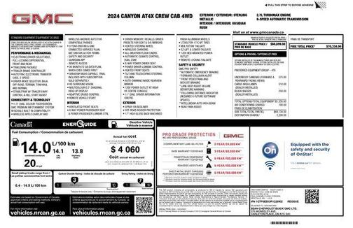 2024 GMC Canyon AT4X