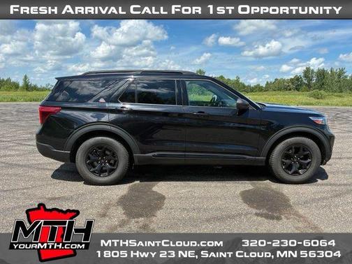 Agate Black Metallic 2022 Ford Explorer Timberline