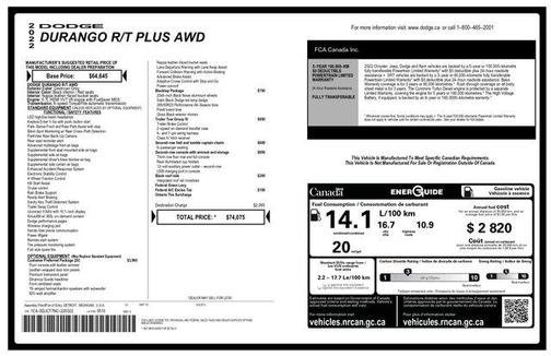 2022 Dodge Durango R/T